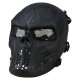 Kombat UK Skull Mesh Mask (BK), The KombatUK Skull Mesh Mask combines striking style with practical protection for airsoft and tactical gameplay